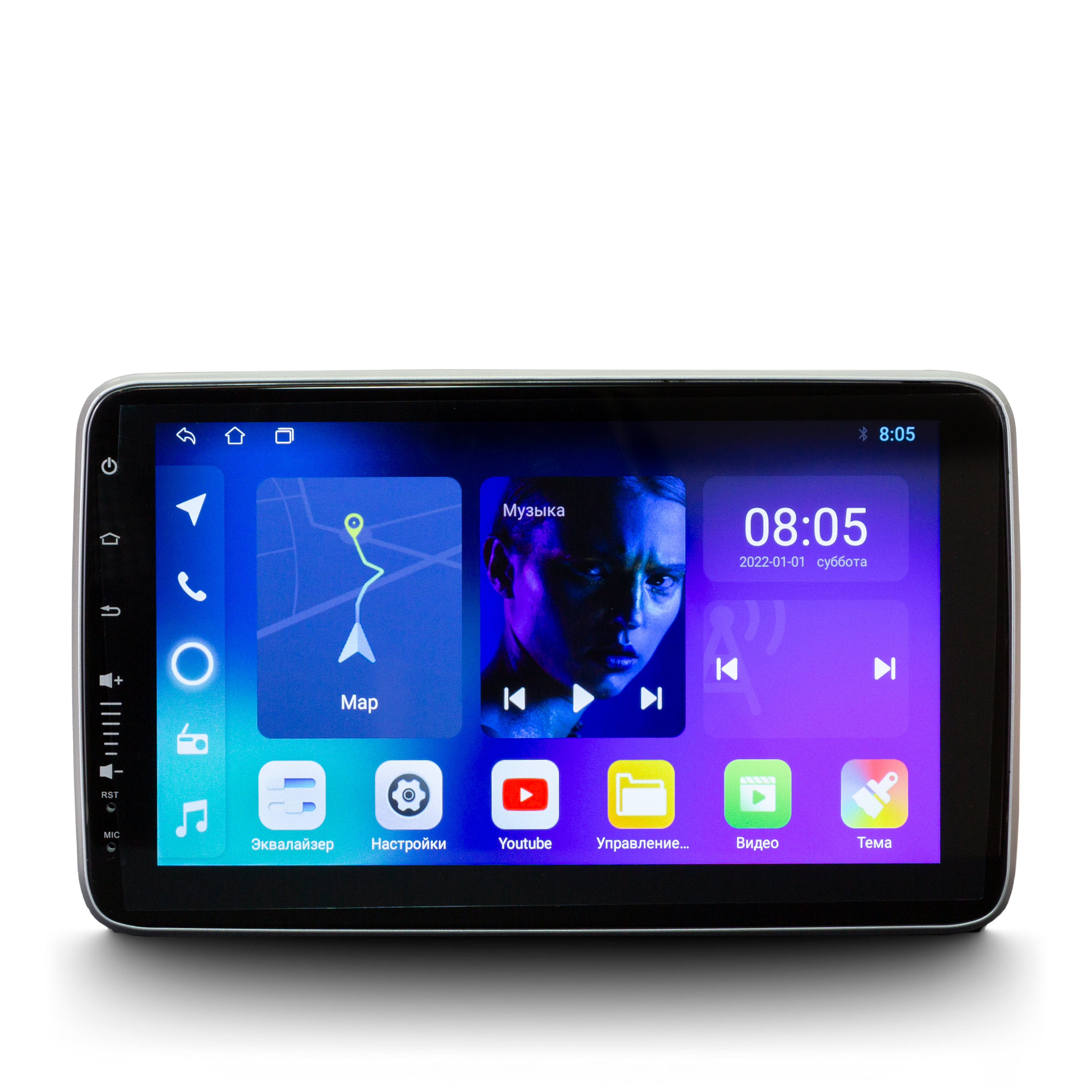 9 дюймов TS7 IPS 2/32Gb [2DIN]  360 (поворотный монитор)
