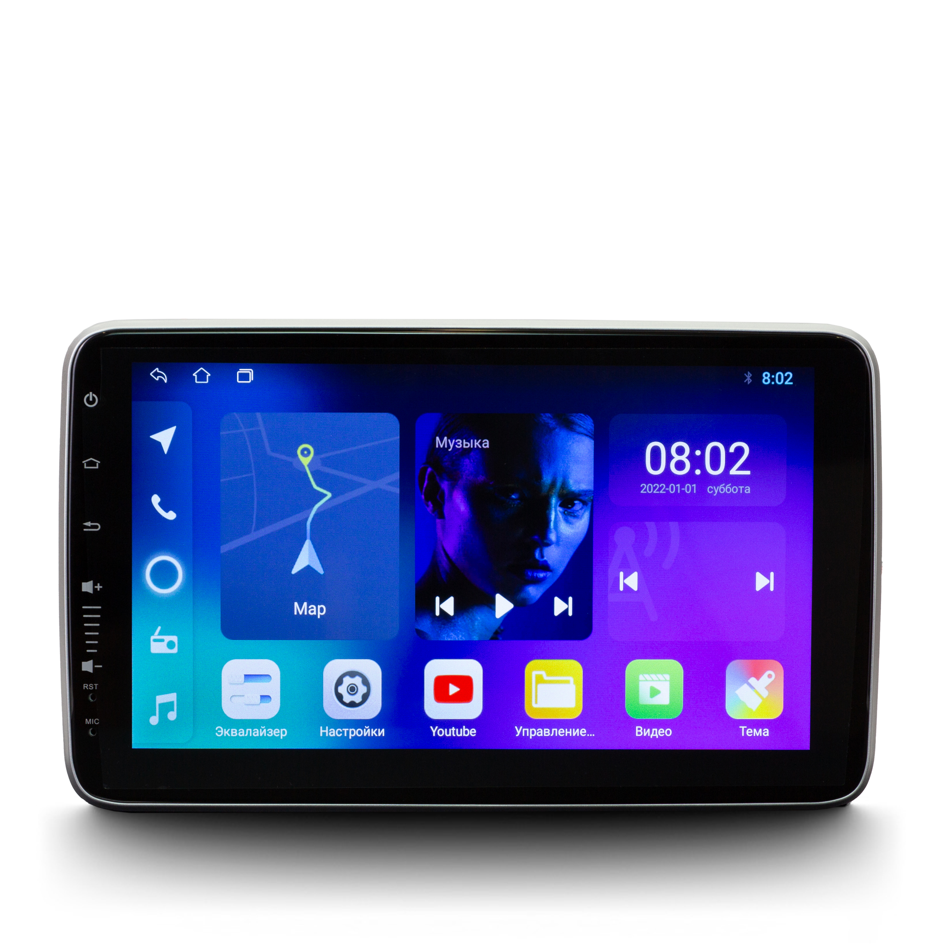 9 дюймов TS7 IPS 2/32Gb [1DIN] 360 (поворотный монитор)