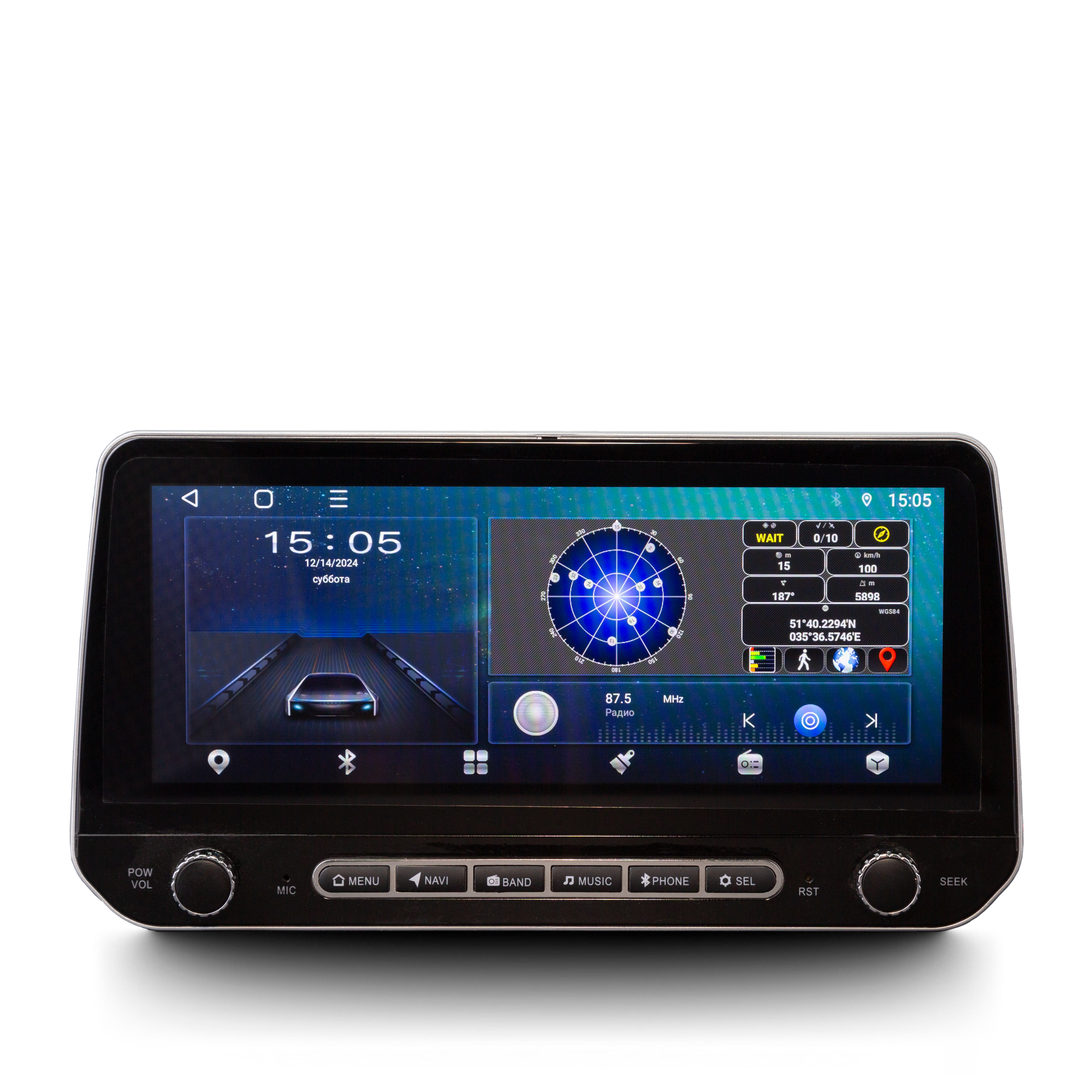 10.25 дюйма TS18PRO 4/32Gb Lux One [Механическое управление]